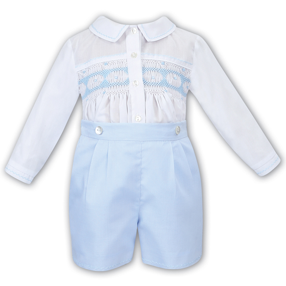 Sarah Louise Boys Christening 2 piece set 011612